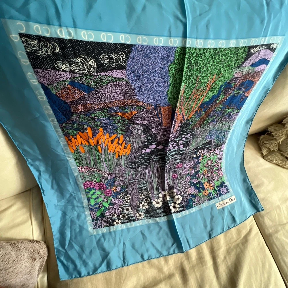 Christian Dior vintage scarf